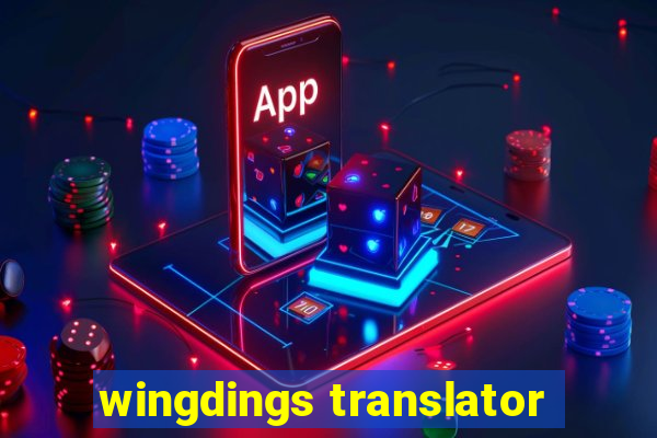 wingdings translator